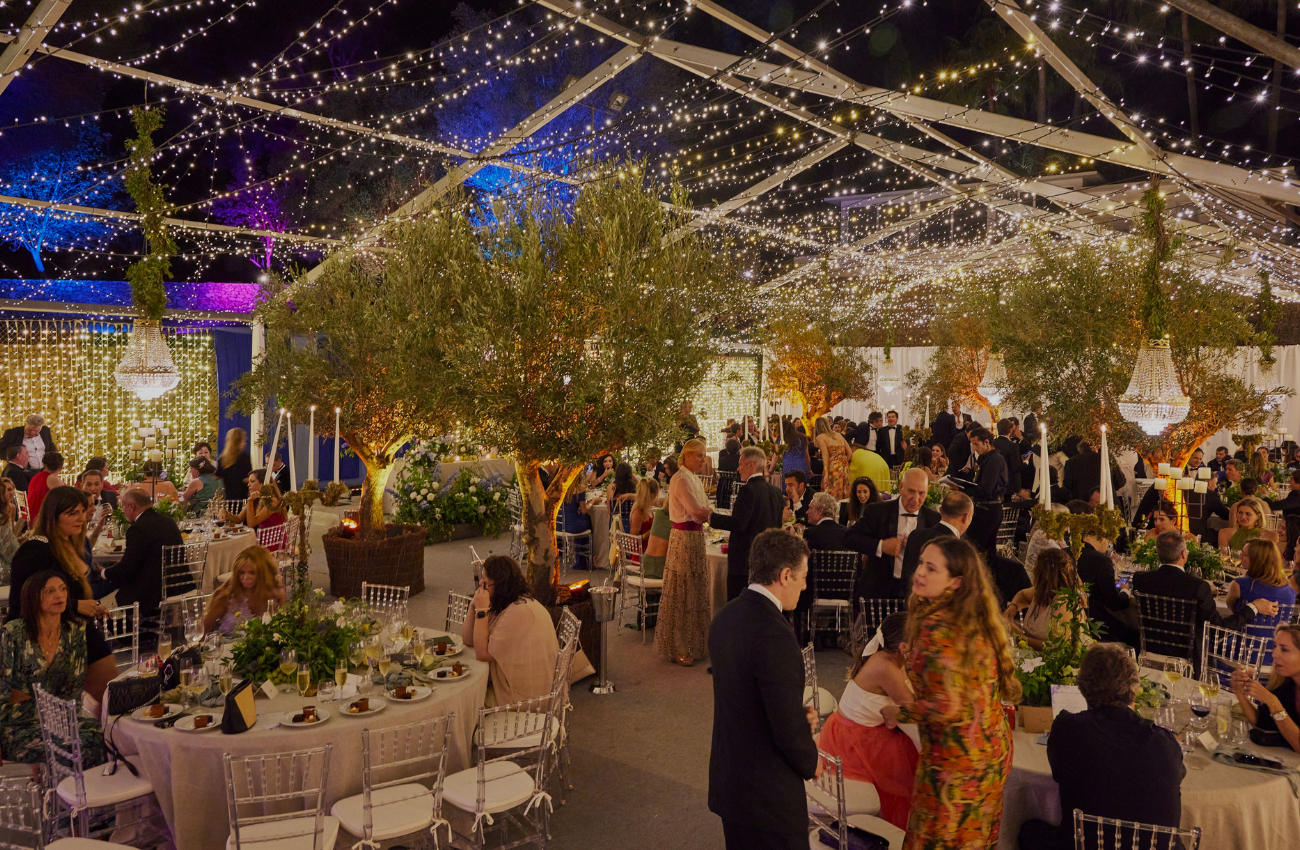 Los mejores tipos de iluminación para eventos nocturnos al aire libre en Ibiza